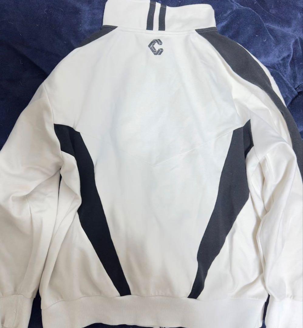 CRONOS セットアップ ホワイト ブラック ジャケット パンツ セット