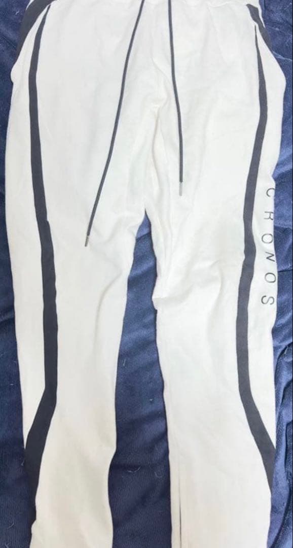 CRONOS セットアップ ホワイト ブラック ジャケット パンツ セット