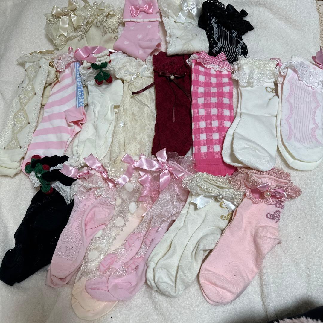 プリティ クルー丈 ソックス 20足セット