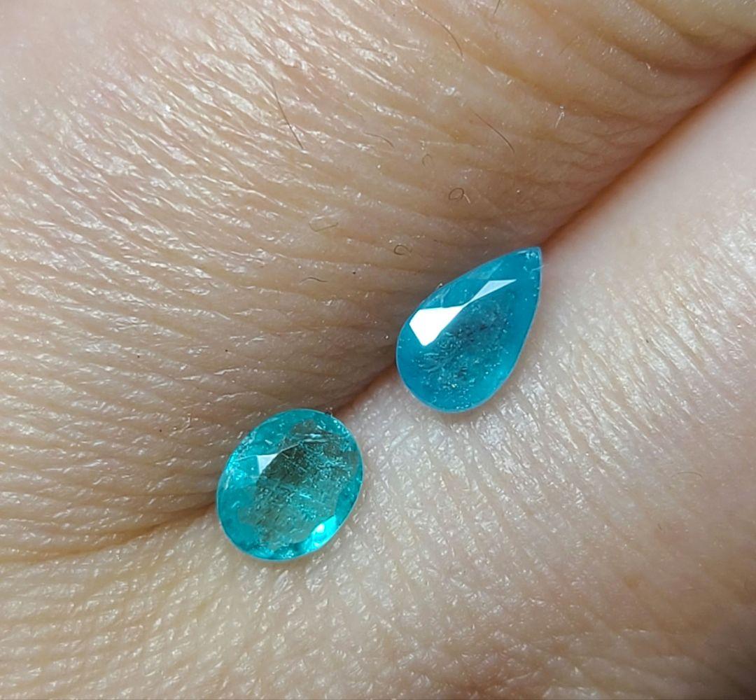 まるはまま★ブラジルバターリャパライバトルマリン、アメトリン★