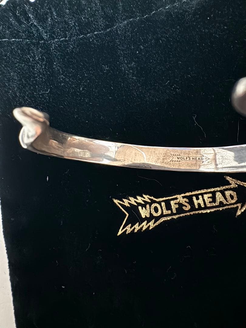 もりちゃんWOLF'S HEAD ウルフズヘッド　バングル　ブレスレット