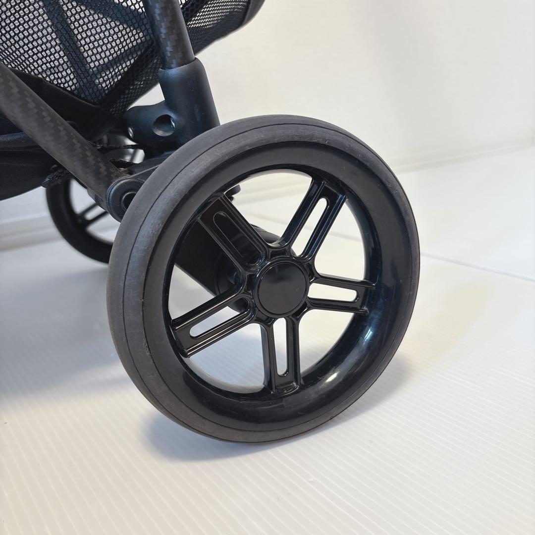 【美品】 サイベックス メリオ カーボン 黒 ベビーカー cybex MELIO