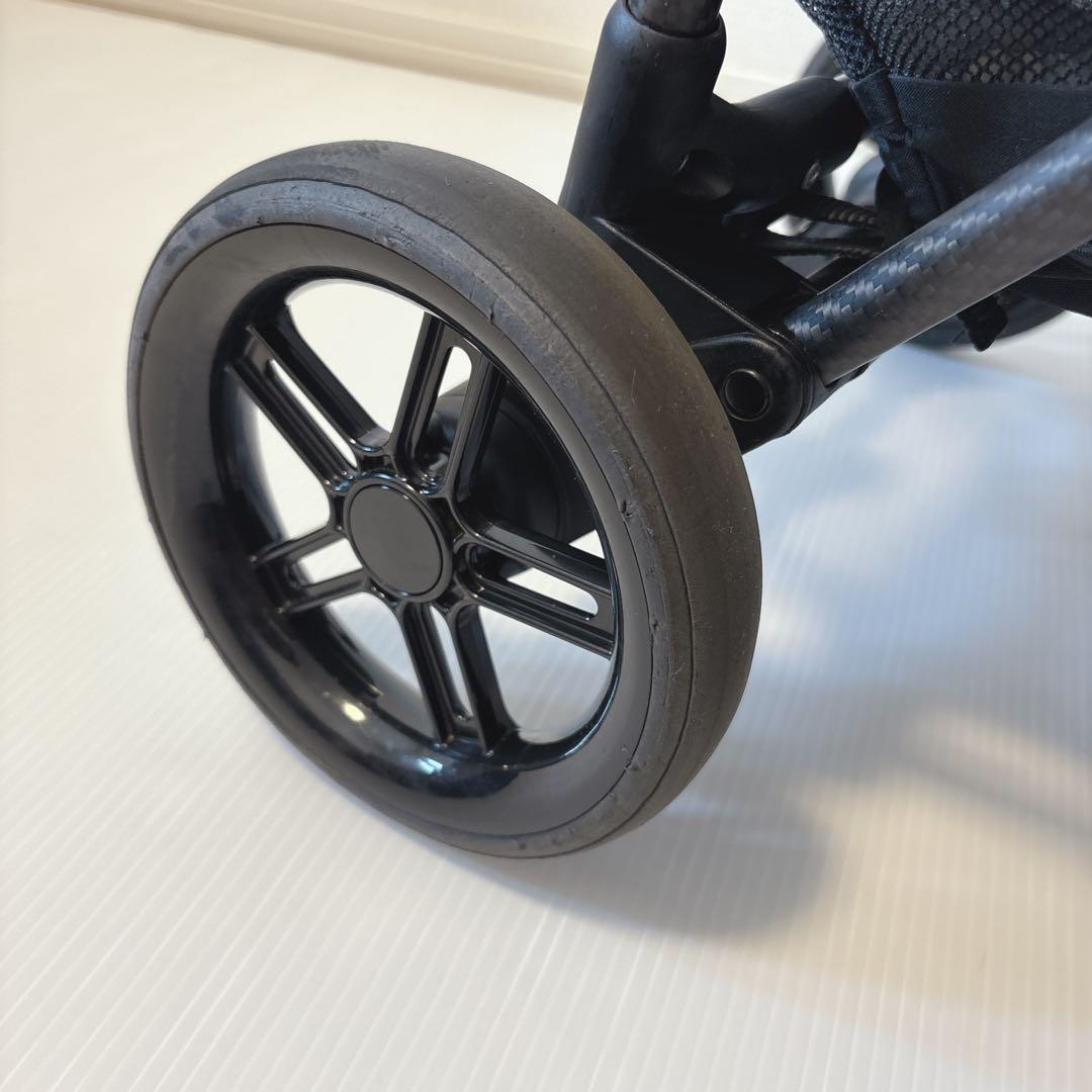 【美品】 サイベックス メリオ カーボン 黒 ベビーカー cybex MELIO