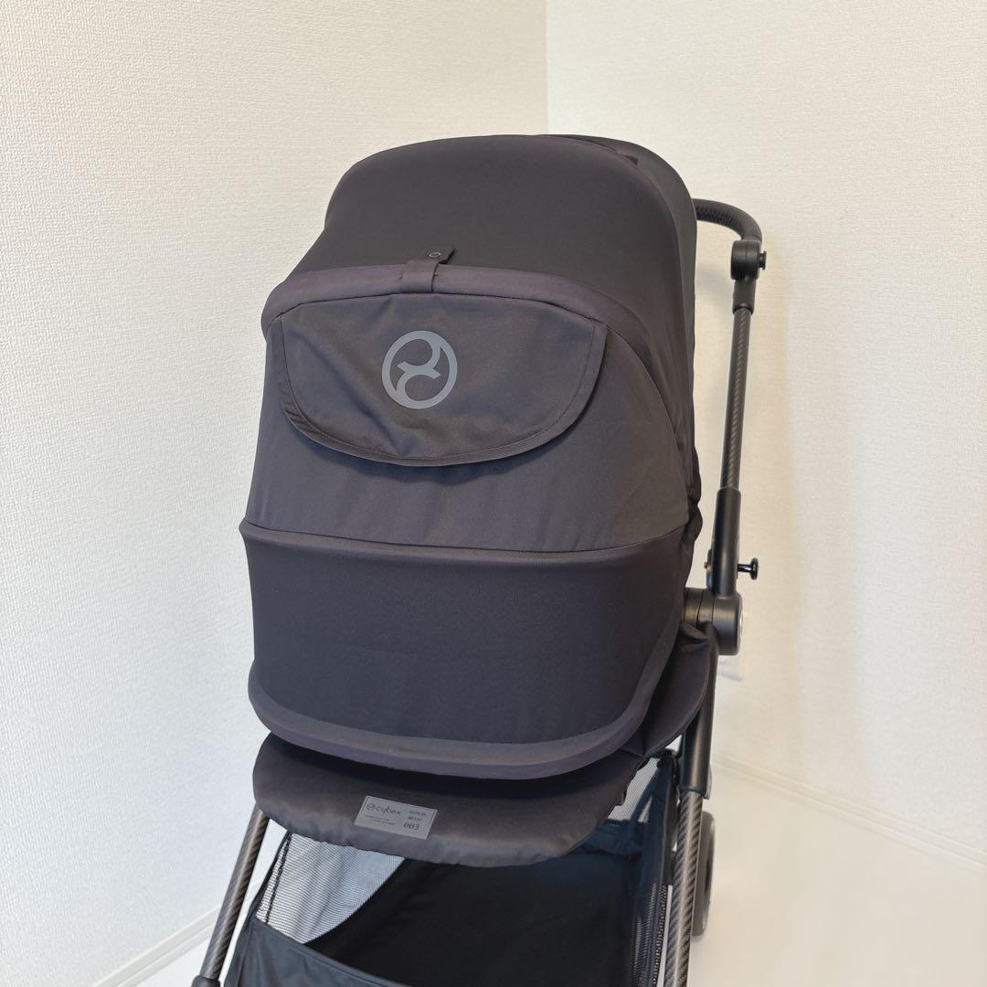 【美品】 サイベックス メリオ カーボン 黒 ベビーカー cybex MELIO