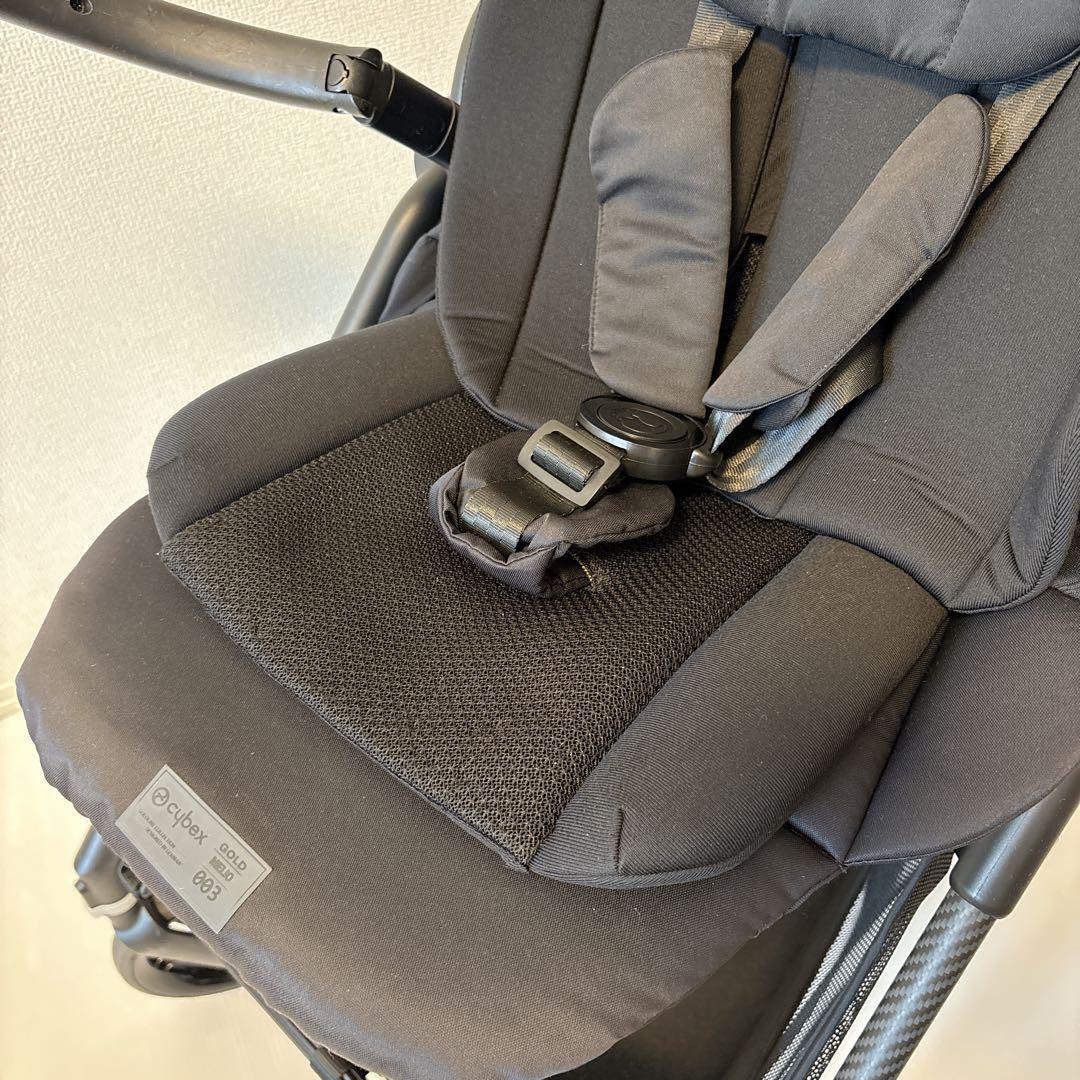 【美品】 サイベックス メリオ カーボン 黒 ベビーカー cybex MELIO