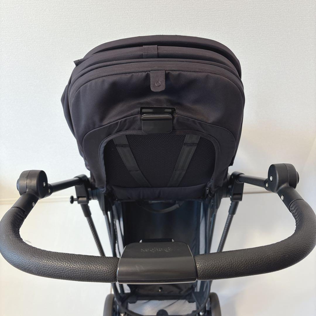 【美品】 サイベックス メリオ カーボン 黒 ベビーカー cybex MELIO