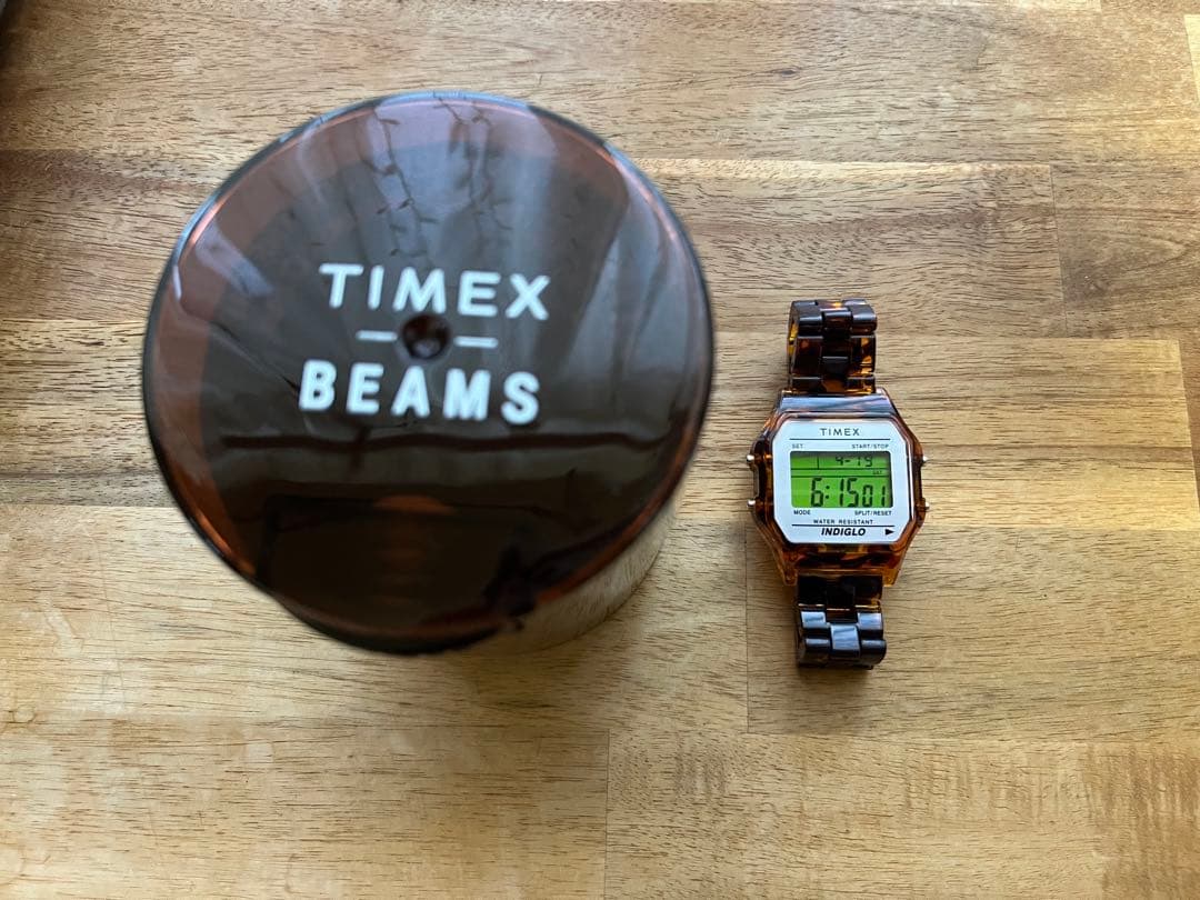 TIMEX BEAMS デジタル腕時計