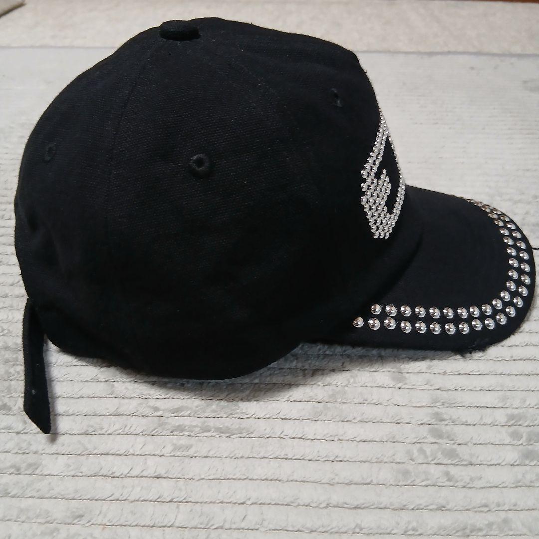 BEEDEN BD STUDS DAMAGE CAP ブラック ビーデン