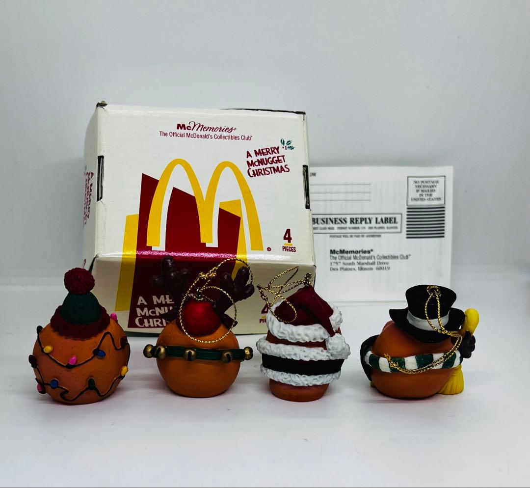 マクドナルド　ナゲットバディーズ　クリスマス　オーナメント　ヴィンテージ①