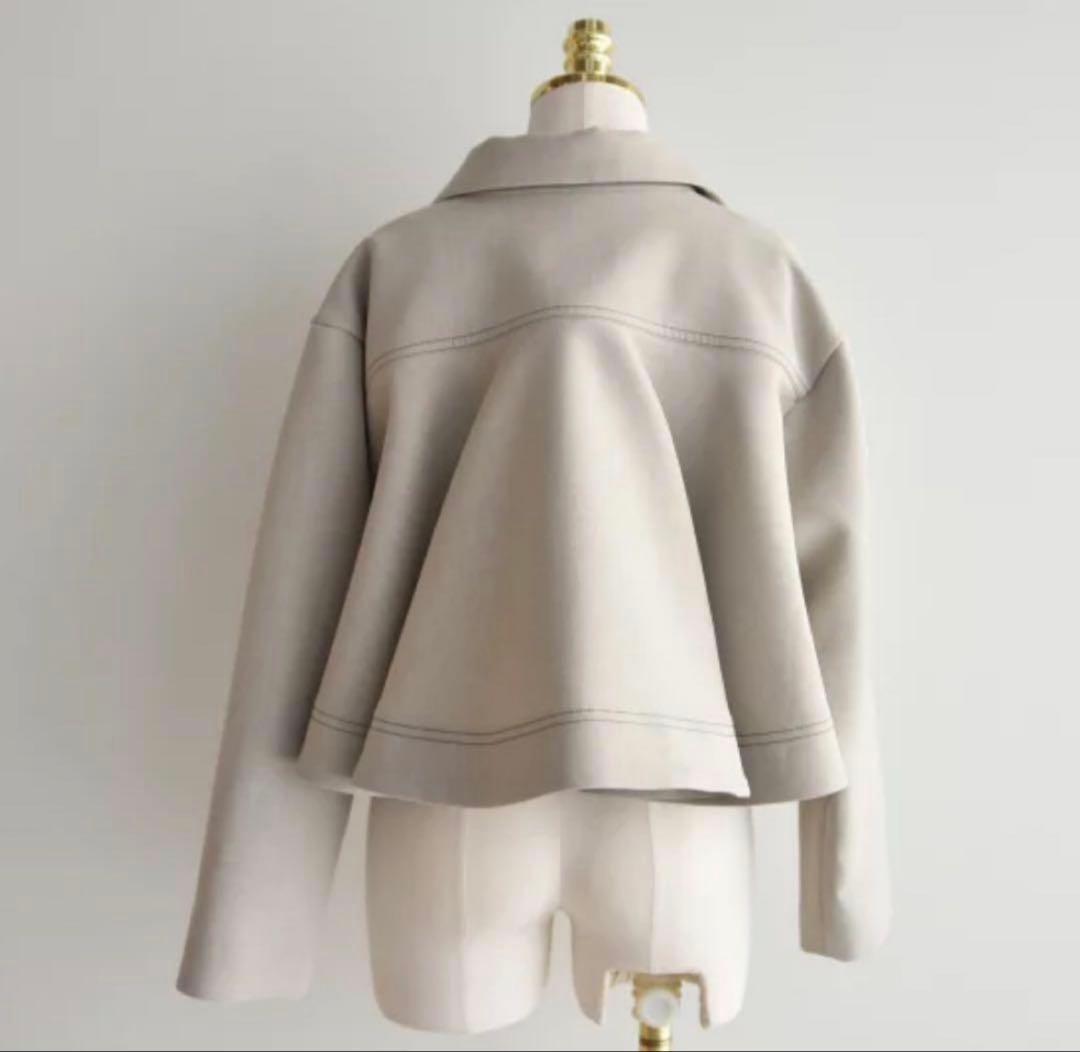 新品cen.ステッチショートジャケット