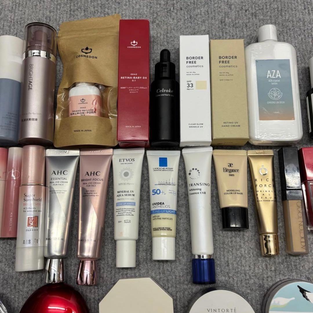 未使用品　中古品　まとめ売り　コスメ　美容　化粧品　大量　42ブランド59品