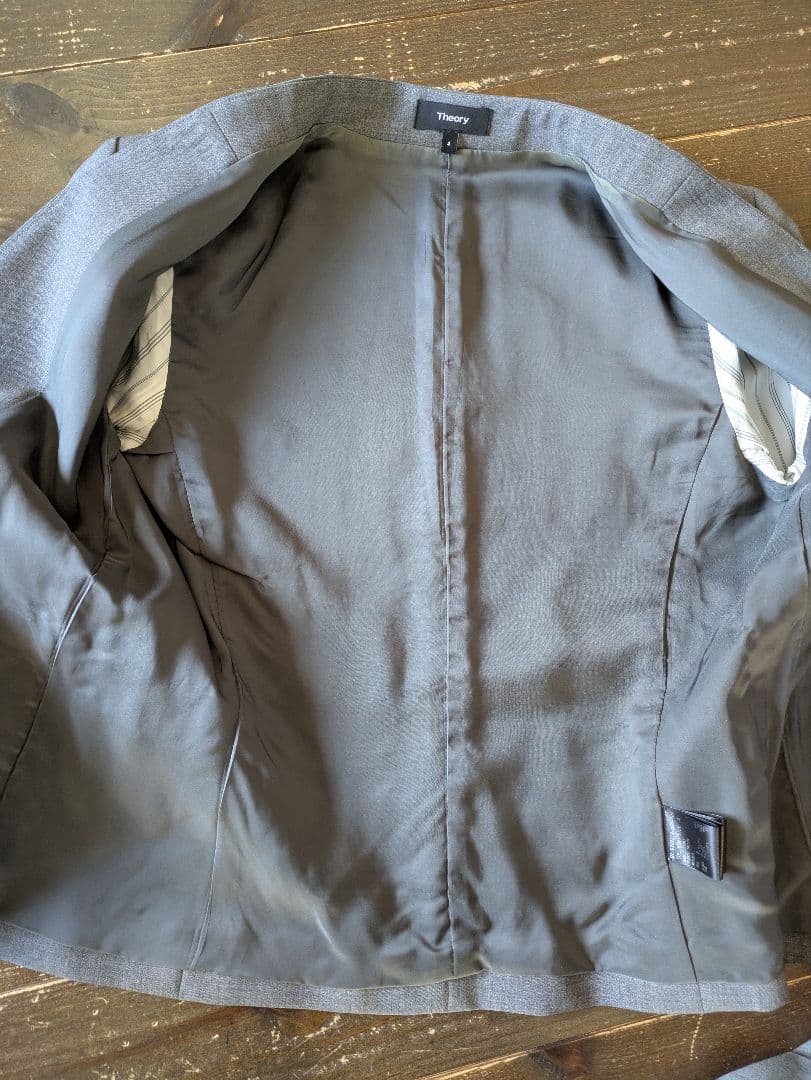 Theoryセオリー Tailor Lanaiパンツスーツセ ットアップ 7万円