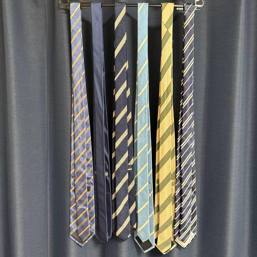 BEAMS F & BARNEYS NEW YORK ネクタイ6本セット