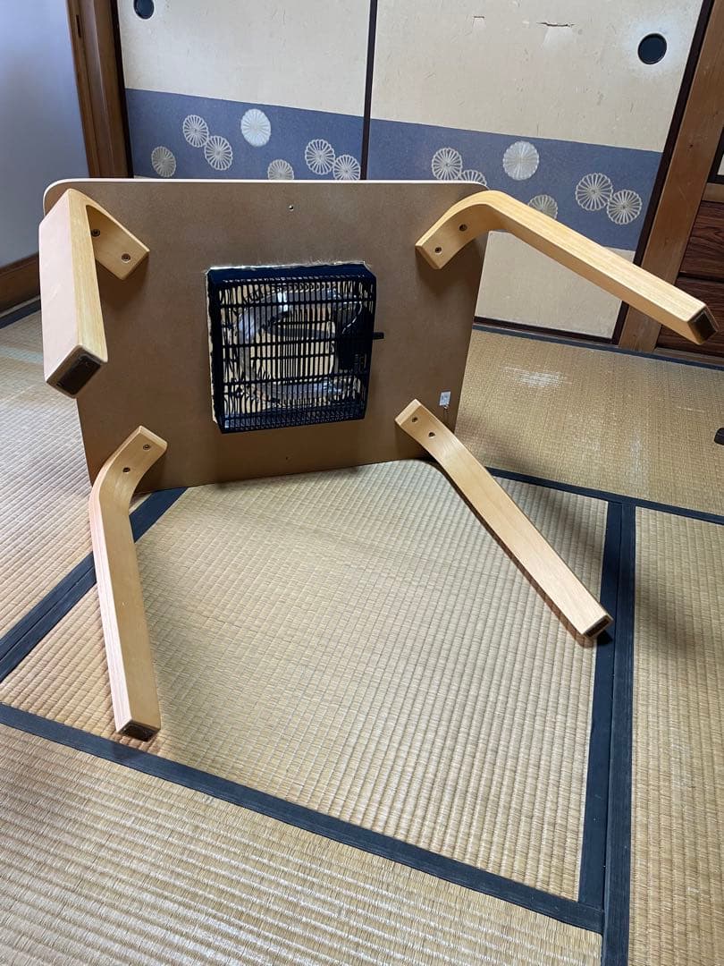 木製天板 ダイニング炬燵セット-1 (デスク炬燵、掛け布団)