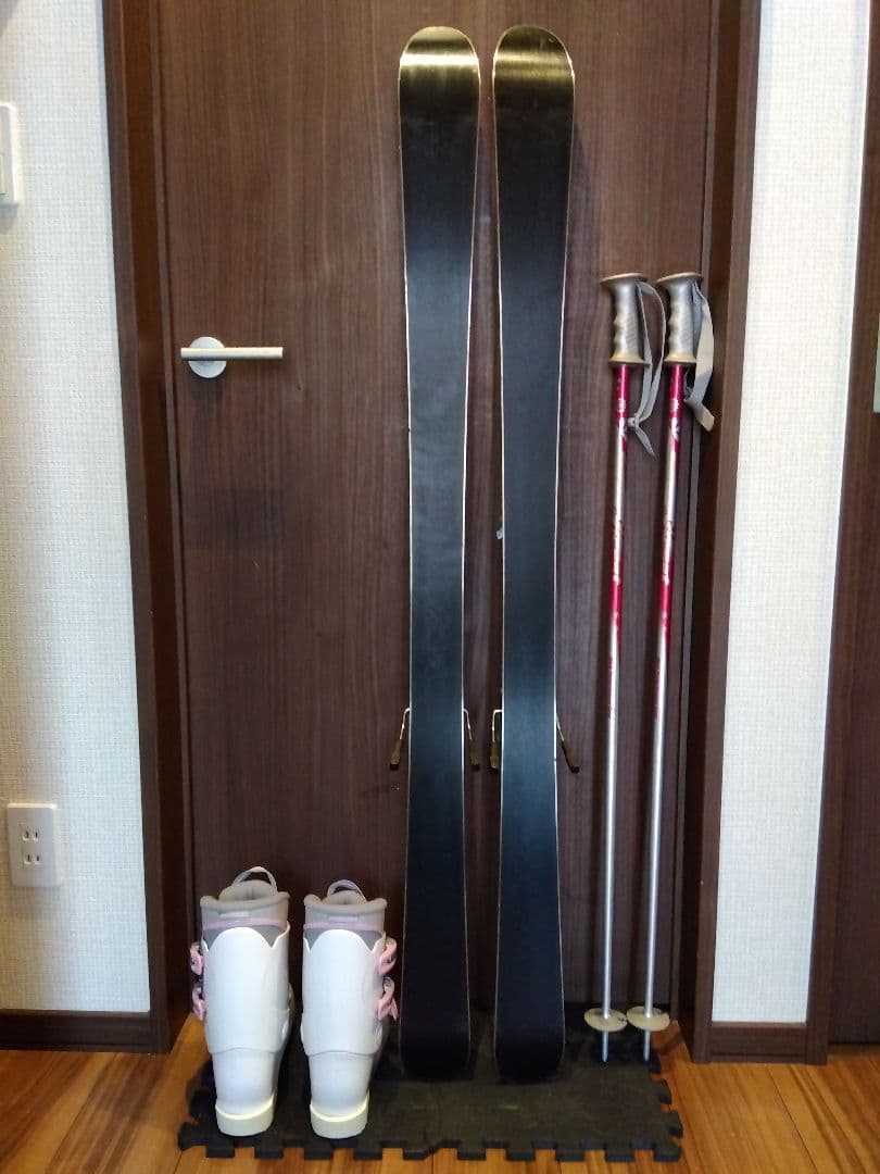 ✨️綺麗✨️HART/学生・ご柄な女性用/スキーセット/メンテ・WAX済✔軽量