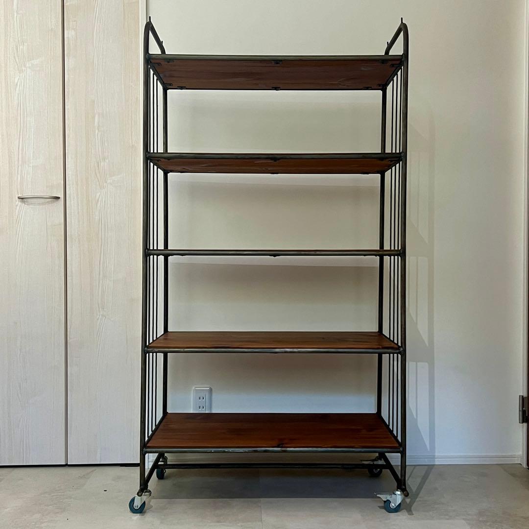 ジャーナルスタンダードファニチャー　4段ラック　シェルフ　キャビネット　棚