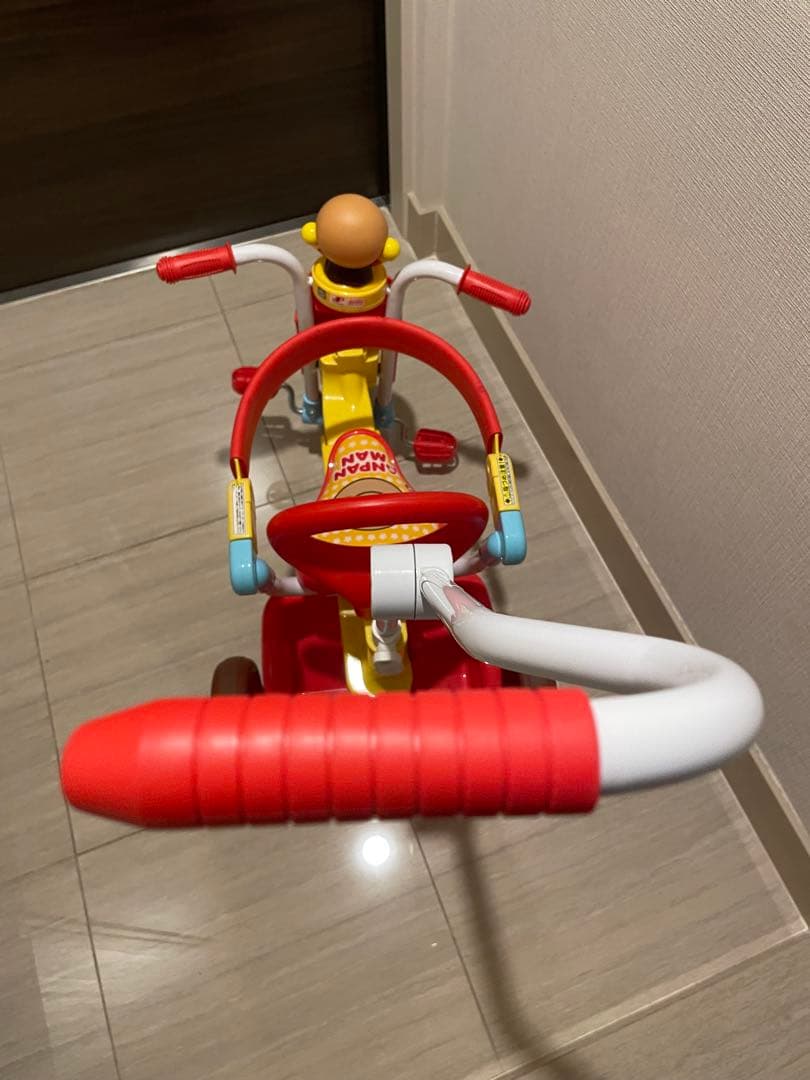それいけ！アンパンマン オールインワンアップ折り畳み三輪車