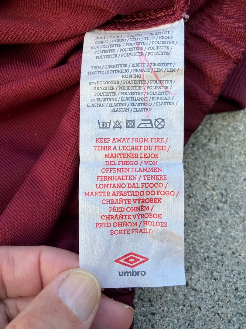 【希少カラー】UMBRO×マンチェスターシティ/ピステ/ドリルトップ/XL