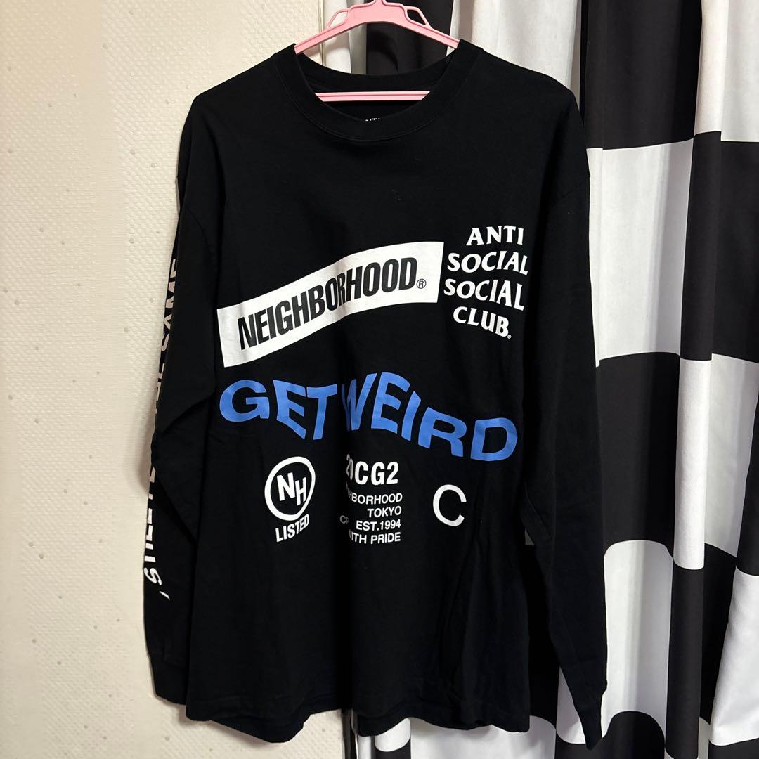 ネイバーフッド×アンチソーシャルソーシャルクラブ、“GET WEIRD”ロゴT