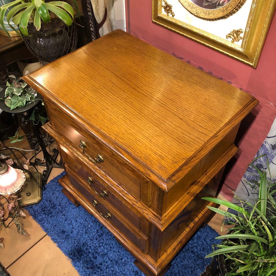 Sale 美品　アメリカン　アンティーク　３D R キャビネット