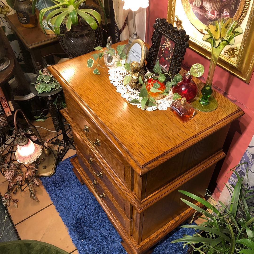 Sale 美品　アメリカン　アンティーク　３D R キャビネット