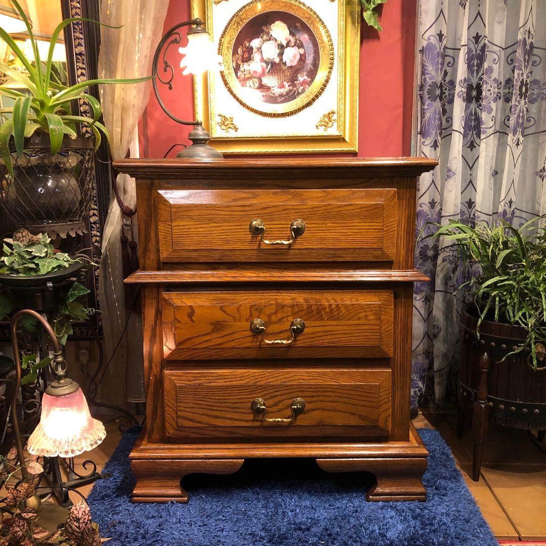 Sale 美品　アメリカン　アンティーク　３D R キャビネット