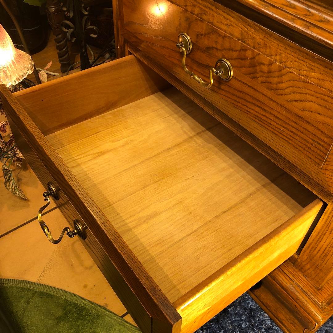 Sale 美品　アメリカン　アンティーク　３D R キャビネット