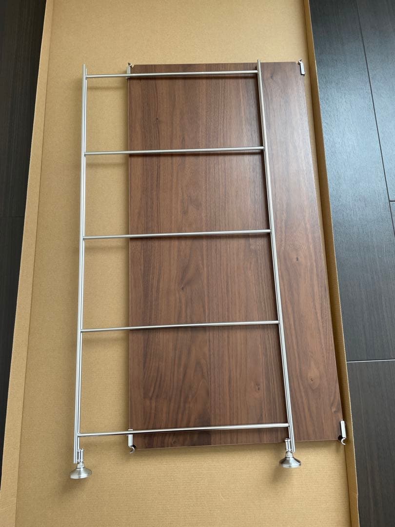 ステンレスユニットシェルフ　無印良品