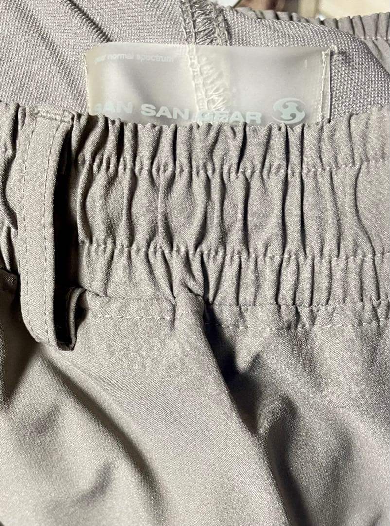 SANSANGEAR nylonpants ベージュ