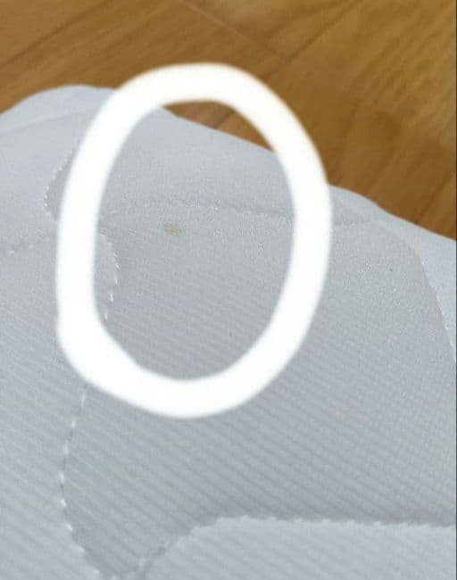 じぶんまくら　プレミアムロングタイプモデル　ふとんタナカ　シミ糸ほつれあり