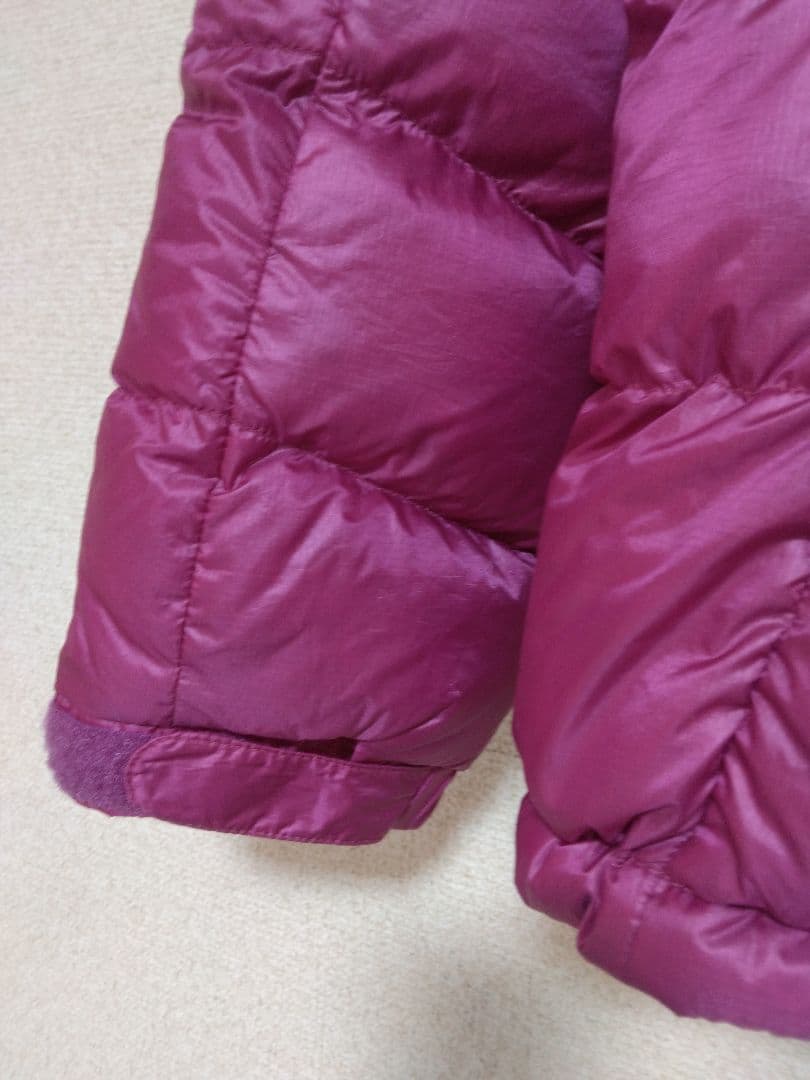 [美品]　800FP アルパインダウンパーカ　レディースL　パープル　モンベル
