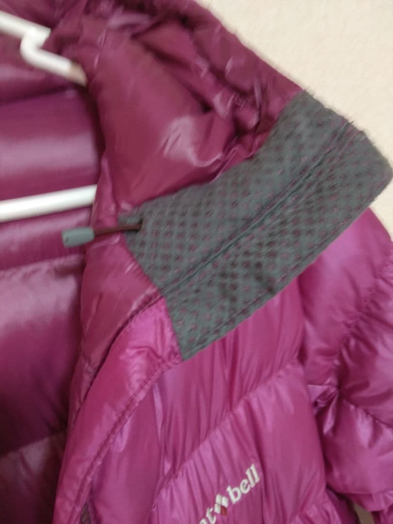 [美品]　800FP アルパインダウンパーカ　レディースL　パープル　モンベル