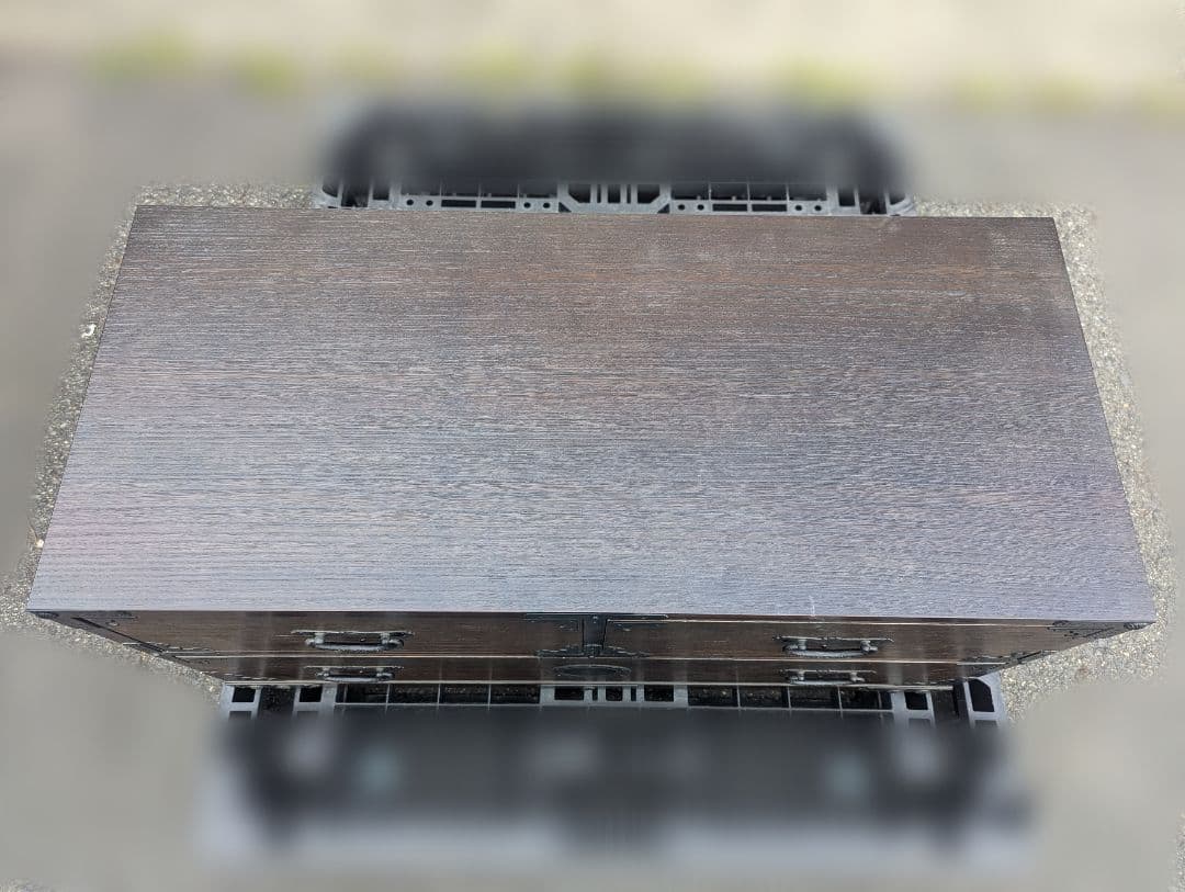 アンティーク　ヴィンテージ　和箪笥　2段　和チェスト　ローチェスト