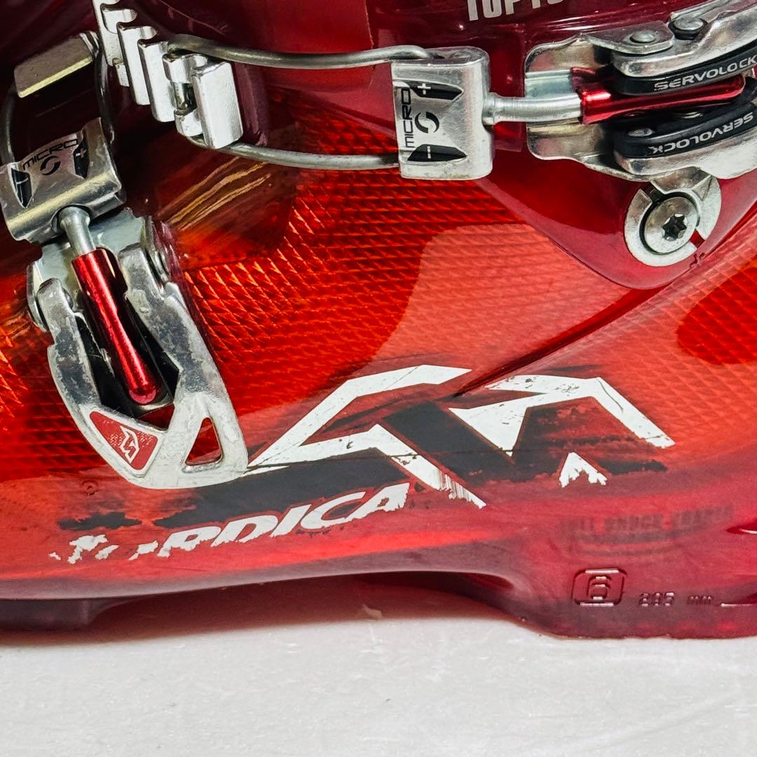 25.5cm FISCHER TOP FUEL スキーブーツ 115 レッド