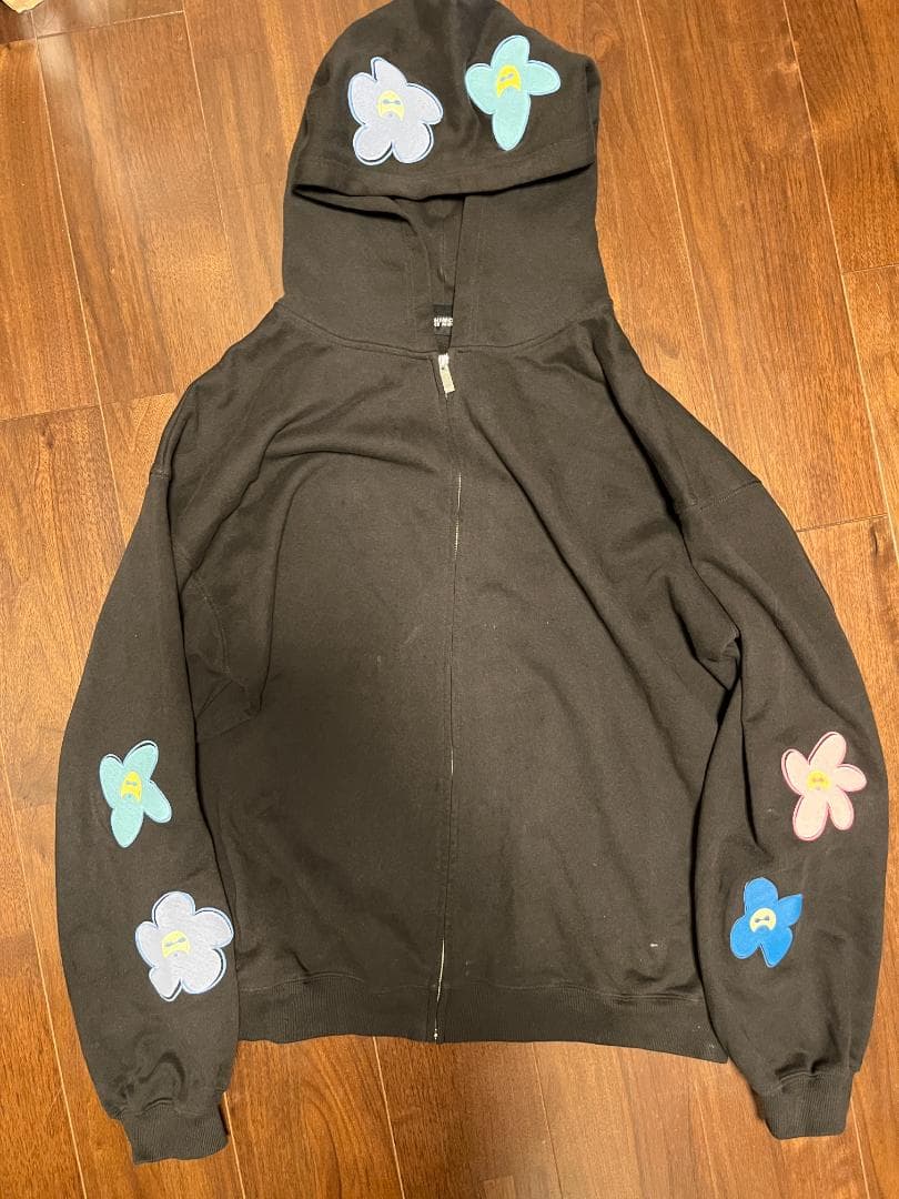 NISHIMOTO IS THE MOUTH FLOWER ジップパーカー