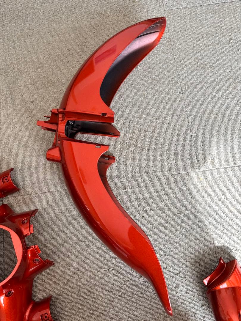 super cub110 JA59 フレアオレンジメタリック カウルセット カブ