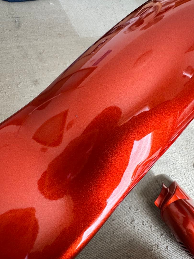 super cub110 JA59 フレアオレンジメタリック カウルセット カブ