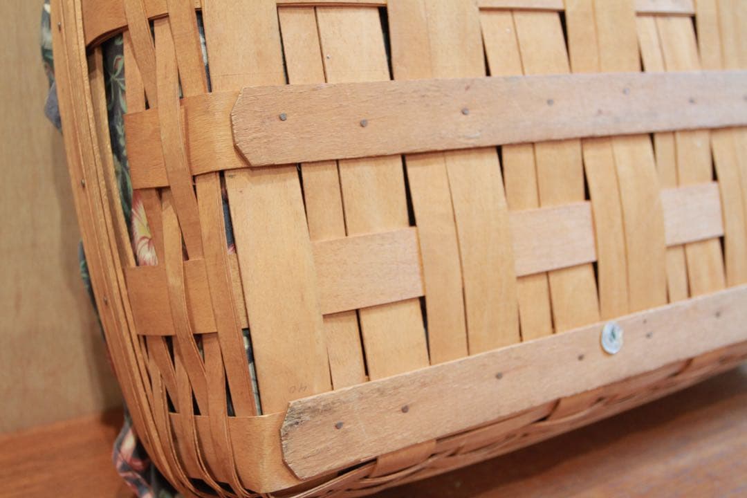 アメリカ　ヴィンテージ　ロンガバーガー LONGABERGER バスケット　什器