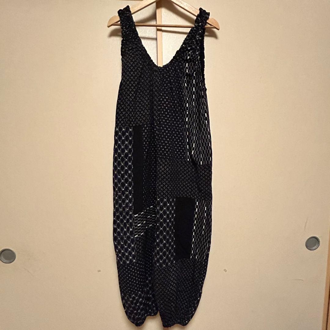 儀右ヱ門　儀右衛門　ギエモン　久留米　絣　かすり　オーバーオール　サロペット