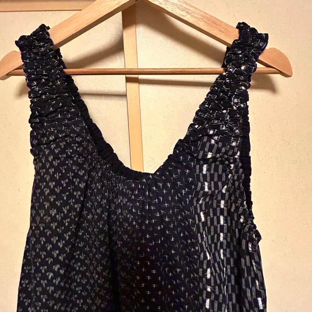 儀右ヱ門　儀右衛門　ギエモン　久留米　絣　かすり　オーバーオール　サロペット