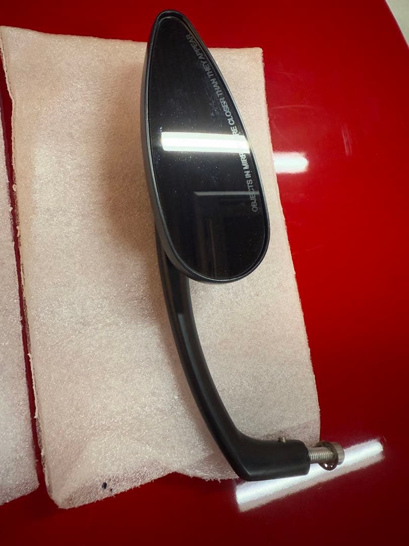 kuryakyn（クリアキン）バイク サイドミラー 2個セット 黒 ハーレー