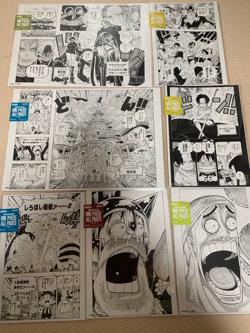 その他 ONE PIECE ALL PAGES BASE SHOP
