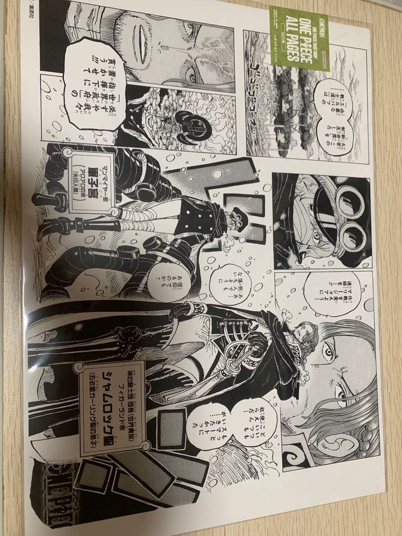 その他 ONE PIECE ALL PAGES BASE SHOP