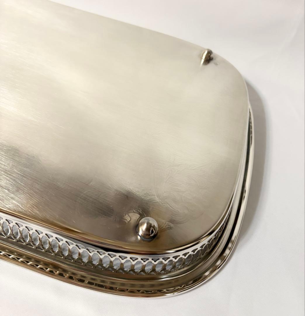 ONEIDA オネイダ シルバープレート silverplate トレイ 盆