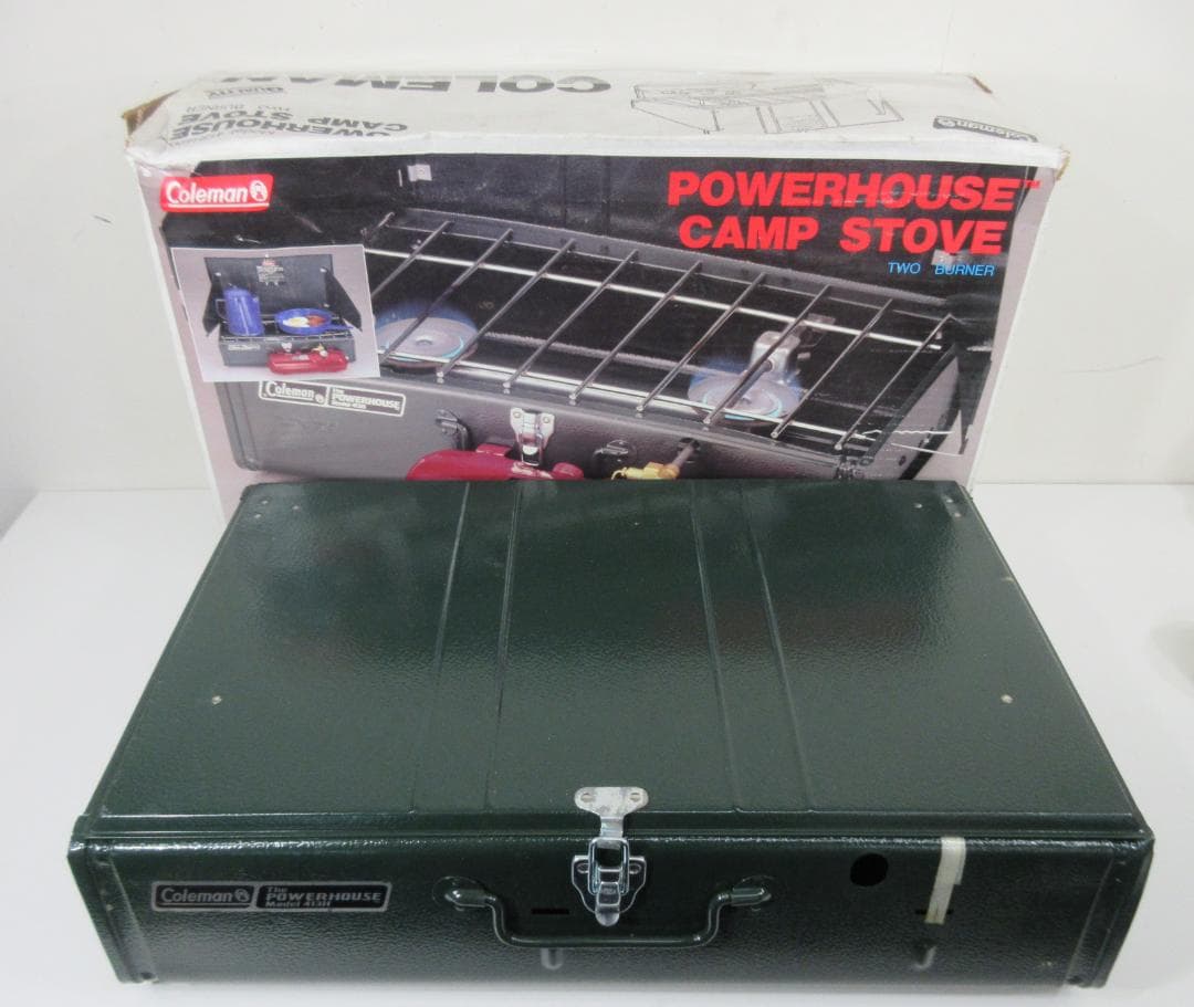 0727X【保管品】コールマン パワーハウスツーバーナー 413H499J