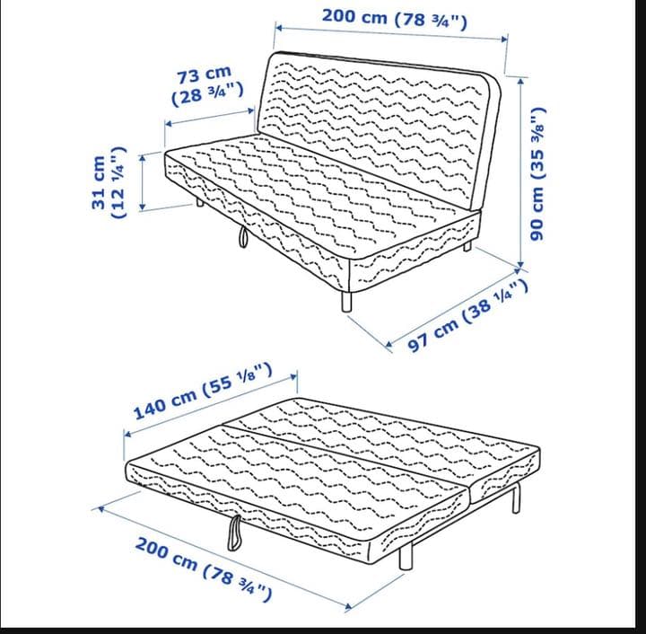 ニーハムン　IKEA イケア　ソファーベッド　取りに来てください。