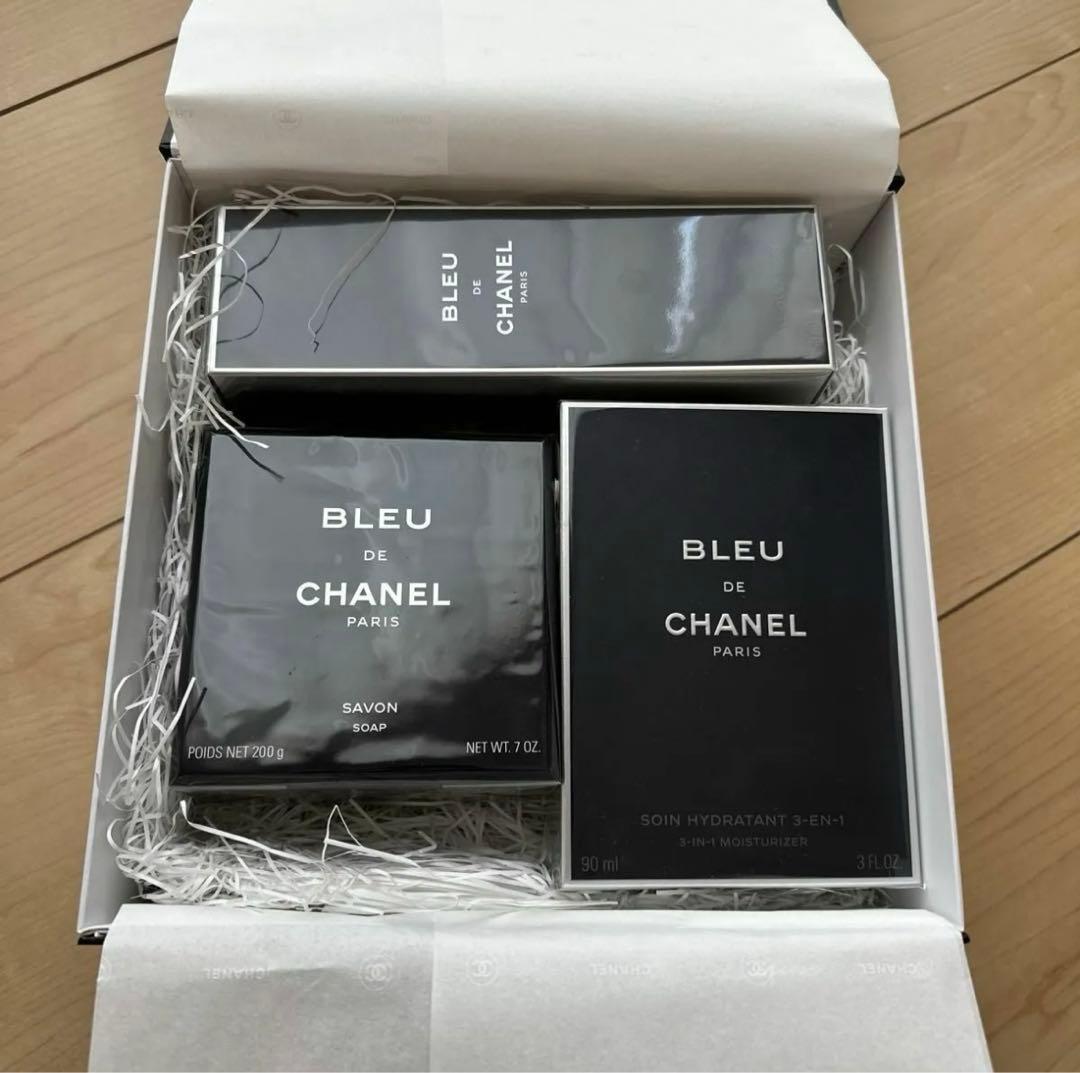 CHANEL  ブルー ドゥ シャネル 3点セット ギフトBOX付