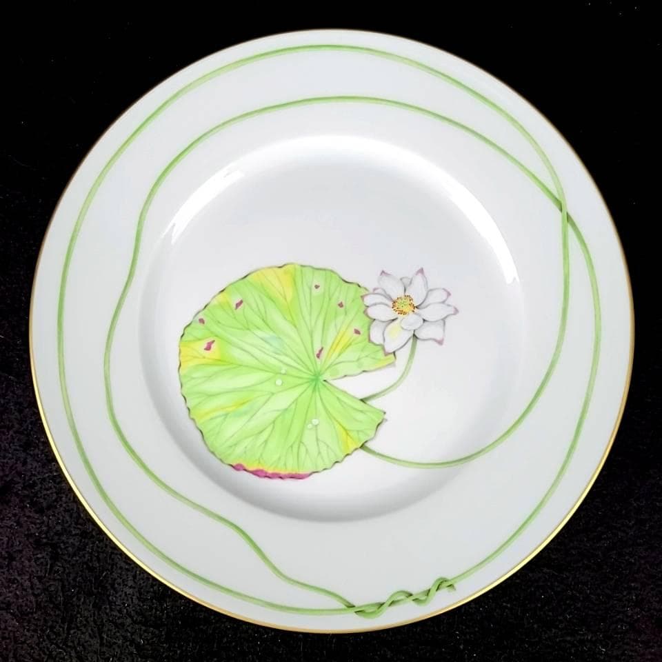 ◎未使用級◎エルメス ナイルの庭 デザートプレート　22.5cm　箱つき