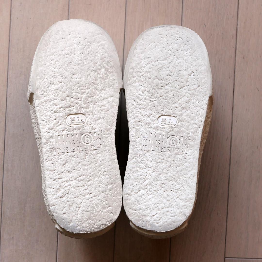 MM6 Maison Margiela スリッポン 黒 スエード スニーカー