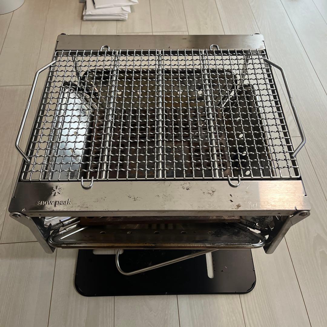スノーピーク焚き火台Lセット、ジカロテーブルセット